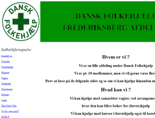 Tablet Screenshot of folkehjaelp-frb.dk